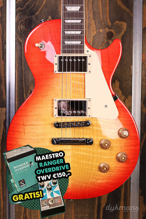 Gibson Les Paul Studio Figured Washed Cherry Sunburst