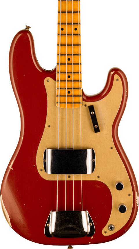 Fender Custom Shop Limited Edition „P“ Jazz Bass Relic Aged Cimarron Red VORBESTELLUNG