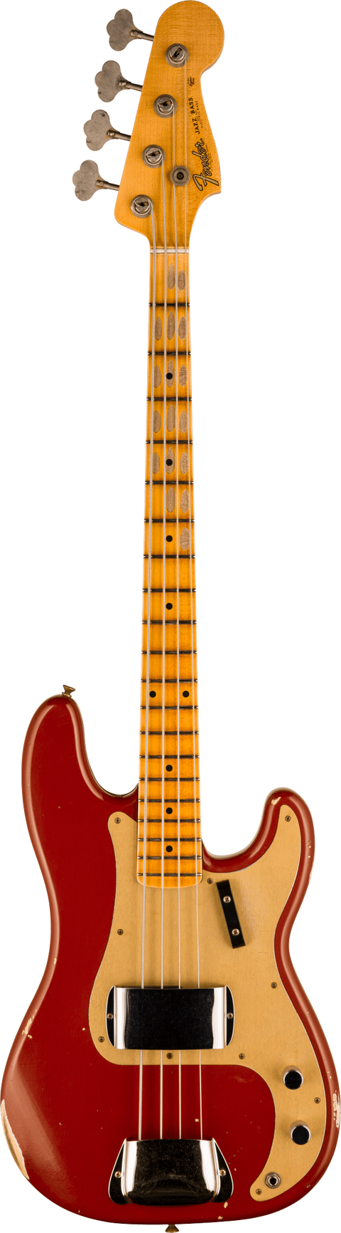 Fender Custom Shop Limited Edition „P“ Jazz Bass Relic Aged Cimarron Red VORBESTELLUNG