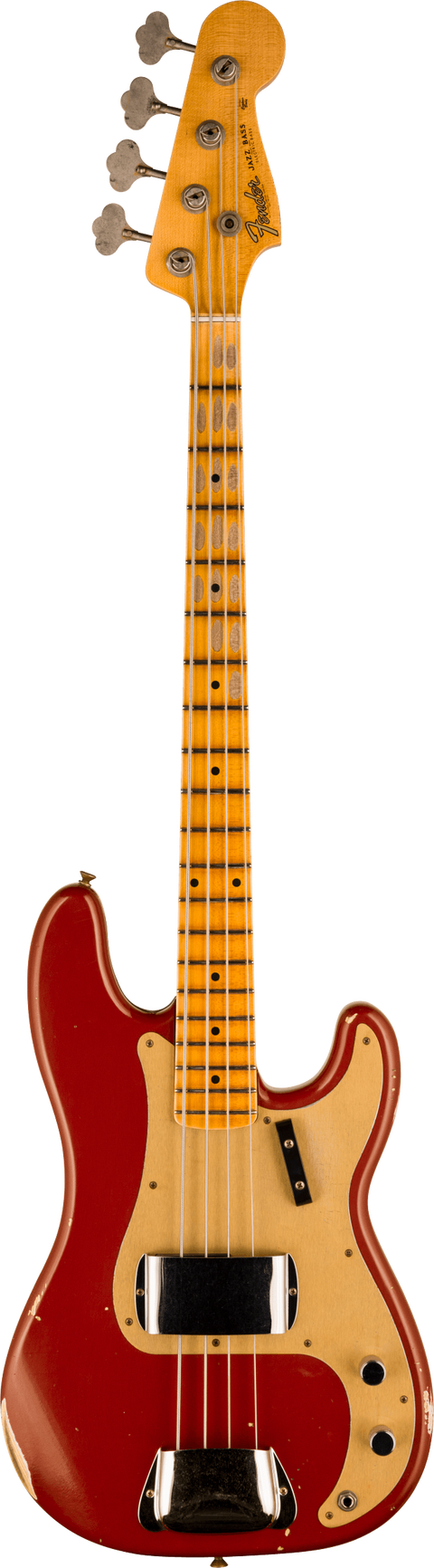 Fender Custom Shop Limited Edition "P" Jazz Bass Relic Aged Cimarron Red PRE-ORDER