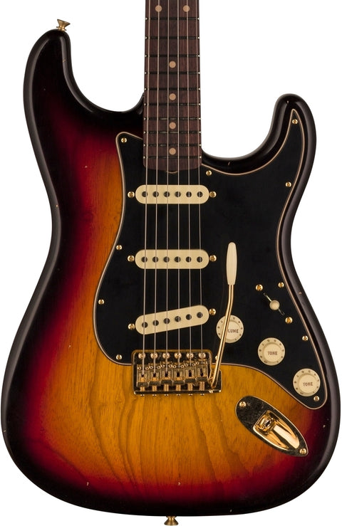 Fender Custom Shop LTD Custom '62 Stratocaster Bleached 3-Color Sunburst B-WARE!!