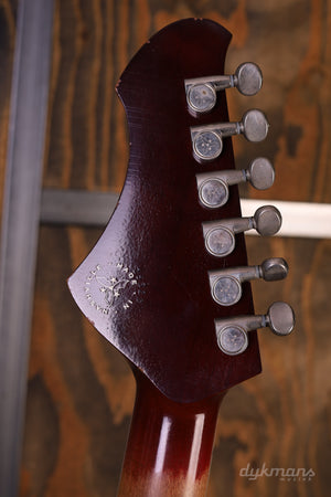 Novo Serus P2 Bonfire mit dunkelkirschroter Rückseite (GEBRAUCHT)