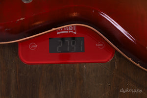 Novo Serus P2 Bonfire mit dunkelkirschroter Rückseite (GEBRAUCHT)