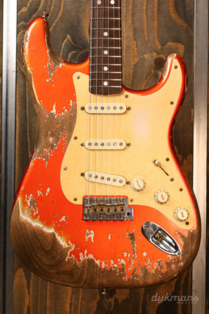 2019 Fender Custom Shop Super Heavy Relic Candy Tangerine Abigail Ybarra Tonabnehmer
