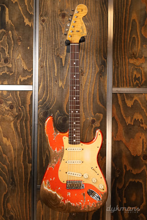 2019 Fender Custom Shop Super Heavy Relic Candy Tangerine Abigail Ybarra Tonabnehmer