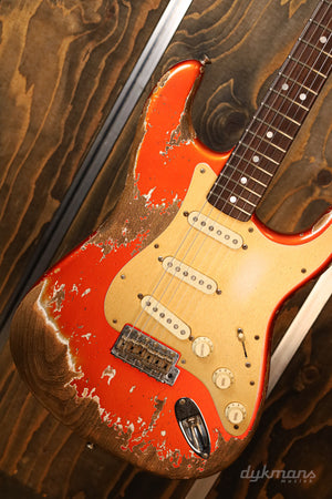 2019 Fender Custom Shop Super Heavy Relic Candy Tangerine Abigail Ybarra Tonabnehmer