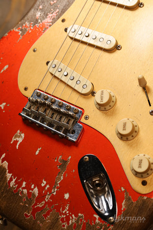 2019 Fender Custom Shop Super Heavy Relic Candy Tangerine Abigail Ybarra Tonabnehmer