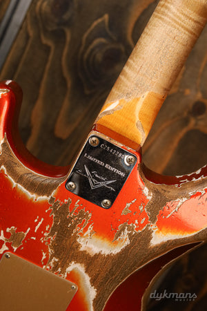 2019 Fender Custom Shop Super Heavy Relic Candy Tangerine Abigail Ybarra Tonabnehmer
