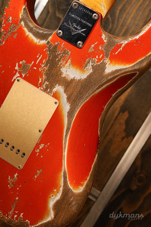 2019 Fender Custom Shop Super Heavy Relic Candy Tangerine Abigail Ybarra Tonabnehmer