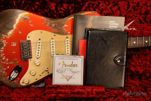 2019 Fender Custom Shop Super Heavy Relic Candy Tangerine Abigail Ybarra Tonabnehmer