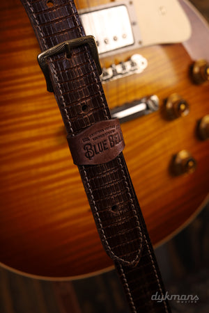 Blue Bell Straps Johnson Lizard Tobacco Aged