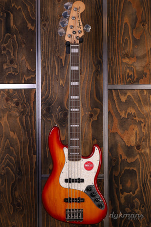 Squier Classic Vibe Active '70s Jazz Bass V Siena Sunburst