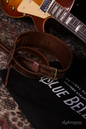 Blue Bell Straps Johnson Lizard Tobacco Aged