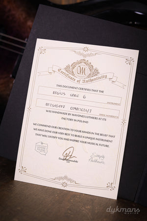 Mayones Regius Core 6 Galaxy Eye Purple Gloss