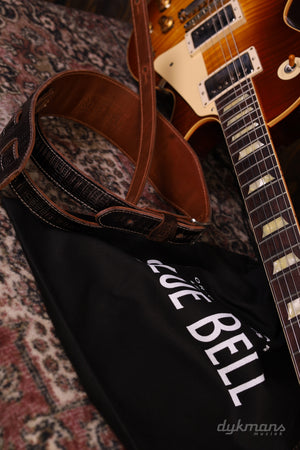 Blue Bell Straps Johnson Lizard Black Aged