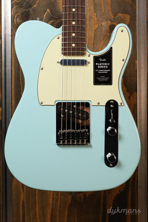 Fender 75th Anniversary Player II Telecaster Daphne Blue