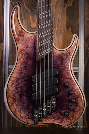 Dingwall Custom Shop Z3X-5 Burl Maple Purple to Naturel Revburst