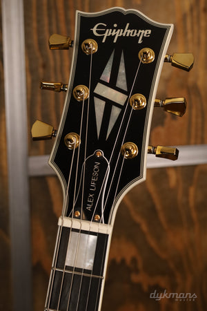 Epiphone IGC Alex Lifeson 1976 ES-355 Reissue Alpine White