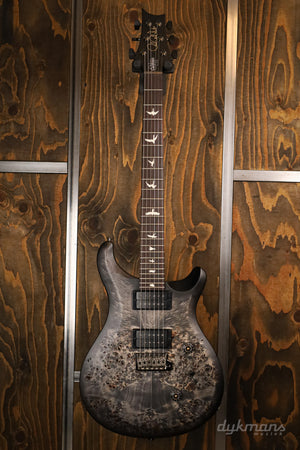 PRS Custom 24 Limited Edition Poplar Burl Charcoal Burst