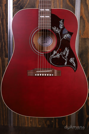 Gibson Hummingbird Special Satin Wine Red