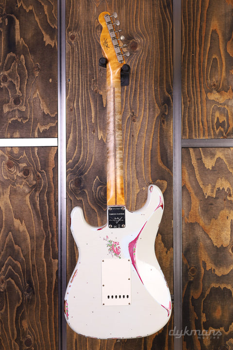 Fender Custom Shop Limited Edition Mischief Maker – Heavy Relic – Super Faded Aged Sonic Blue Over Pink Paisley