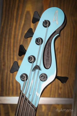 Dingwall Custom Shop Super P/J 5 Sonic Blue Trans Black Back
