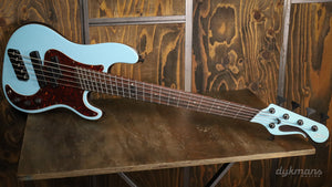 Dingwall Custom Shop Super P/J 5 Sonic Blue Trans Black Back