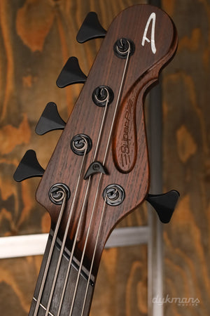 Dingwall Custom Shop Super P/J 5 Fiesta Red Black Back