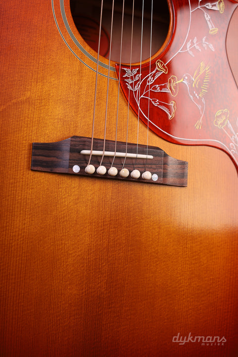 Gibson Custom Shop 1960 Hummingbird Fixed Bridge Heritage Cherry Sunburst