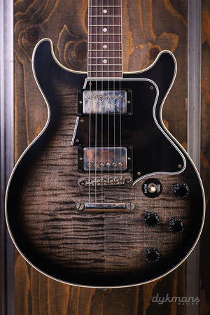 Gibson Custom Les Paul Special Double Cut mit gemaserter Ahorndecke, VOS Cobra Burst