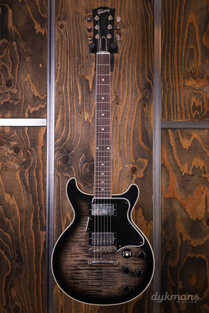 Gibson Custom Les Paul Special Double Cut mit gemaserter Ahorndecke, VOS Cobra Burst