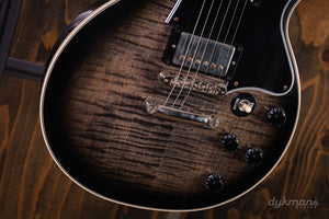 Gibson Custom Les Paul Special Double Cut mit gemaserter Ahorndecke, VOS Cobra Burst
