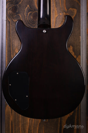 Gibson Custom Les Paul Special Double Cut mit gemaserter Ahorndecke, VOS Cobra Burst