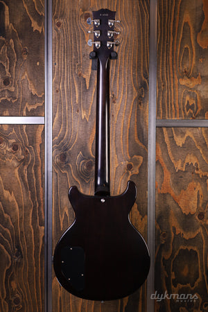 Gibson Custom Les Paul Special Double Cut mit gemaserter Ahorndecke, VOS Cobra Burst