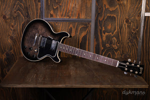 Gibson Custom Les Paul Special Double Cut mit gemaserter Ahorndecke, VOS Cobra Burst