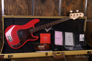 Fender Custom Shop Limited Edition „P“ Jazz Bass Relic Aged Cimarron Red VORBESTELLUNG