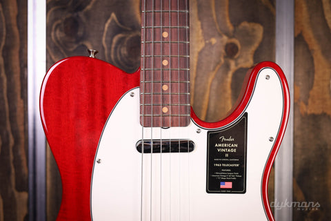 Fender American Vintage II Telecaster '63 Transrot