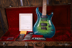 PRS Private Stock Modern Eagle V Green Luminlay LTD Laguna Glow GEBRAUCHT!