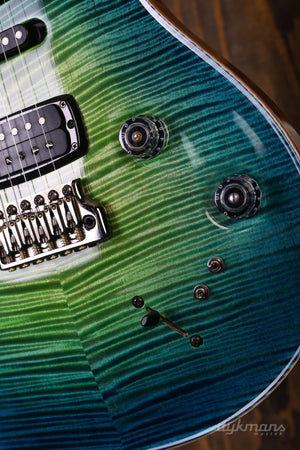 PRS Private Stock Modern Eagle V Green Luminlay LTD Laguna Glow GEBRAUCHT!