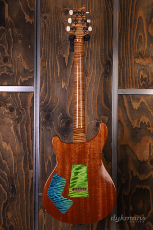PRS Private Stock Modern Eagle V Green Luminlay LTD Laguna Glow GEBRAUCHT!