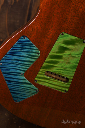 PRS Private Stock Modern Eagle V Green Luminlay LTD Laguna Glow GEBRAUCHT!