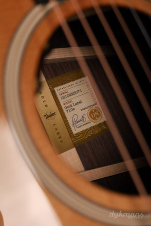 Taylor Gold Label 814e Palisander Natur