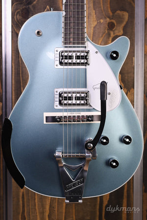 Gretsch G6134T-140 Limited Edition 140tg Double Platinum Penguin mit String-Thru Bigbsy