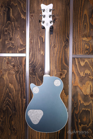 Gretsch G6134T-140 Limited Edition 140tg Double Platinum Penguin mit String-Thru Bigbsy