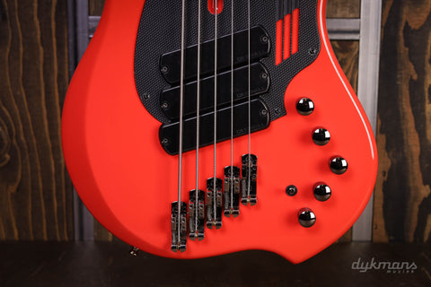 Dingwall NG3 „Nolly“ Signature 5-Saiter Fiesta Red