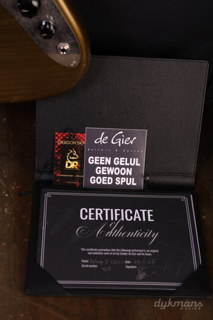 De Gier Bebop 5 Classic Expresso silver relic