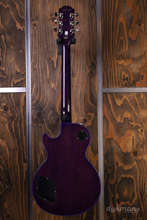 Epiphone Les Paul Custom Widow Purple Black Burst