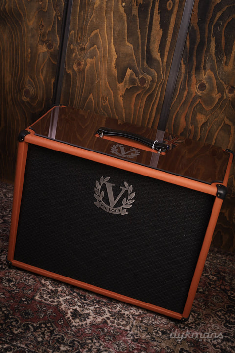 Victory MK 112V-Gehäuse in Whiskey mit Celestion Alnico Gold-Lautsprechern