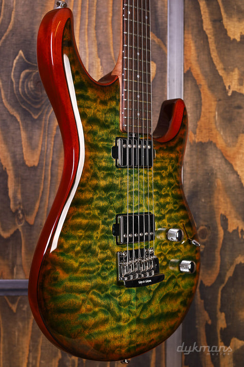 Music Man Luke III HH Luscious Green Quilt