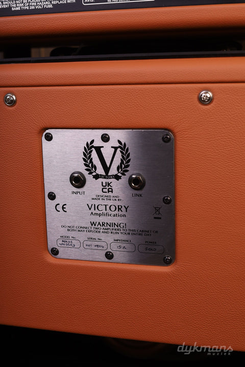 Victory MK 112V-Gehäuse in Whiskey mit Celestion Alnico Gold-Lautsprechern